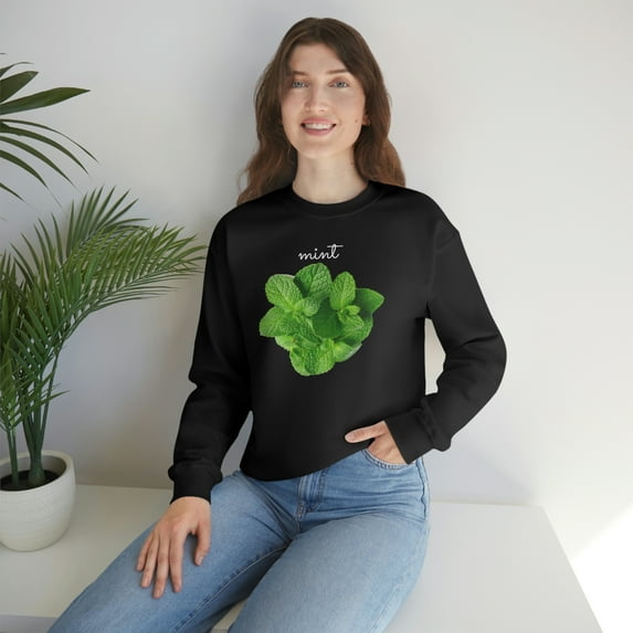 Mint Adult Unisex Extended Plus Size Pullover Sweatshirt from TSmartArt @ Walmart