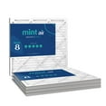 thumbnail image 1 of Mint Air, 14x25x1 Air Filter MERV 8, Pleated HVAC AC Furnace Filters (4 Pack), 1 of 2