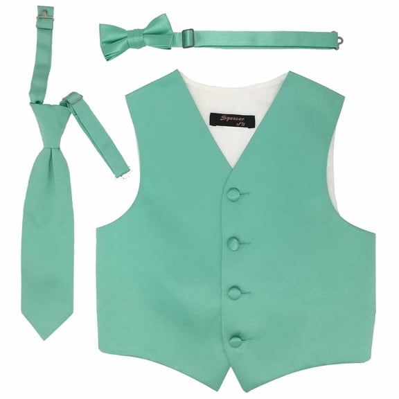 Mint Boys Satin Vest Spencer J - Boys 1-2