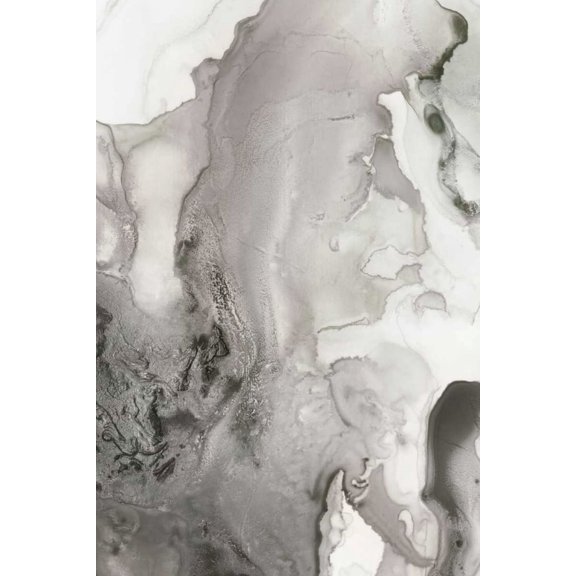 Mint Bubbles III Grey Version Poster Print by PI Studio