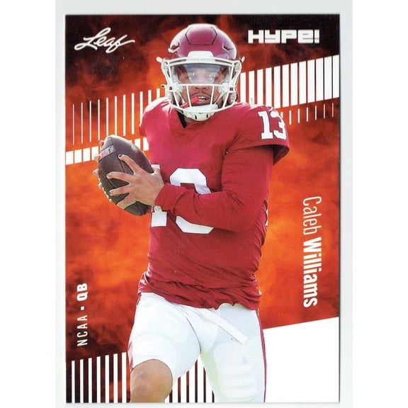 Mint Caleb Williams 2022 Leaf HYPE! #96 Just 5000 Ever Made! Chicago Bears Rookie Card