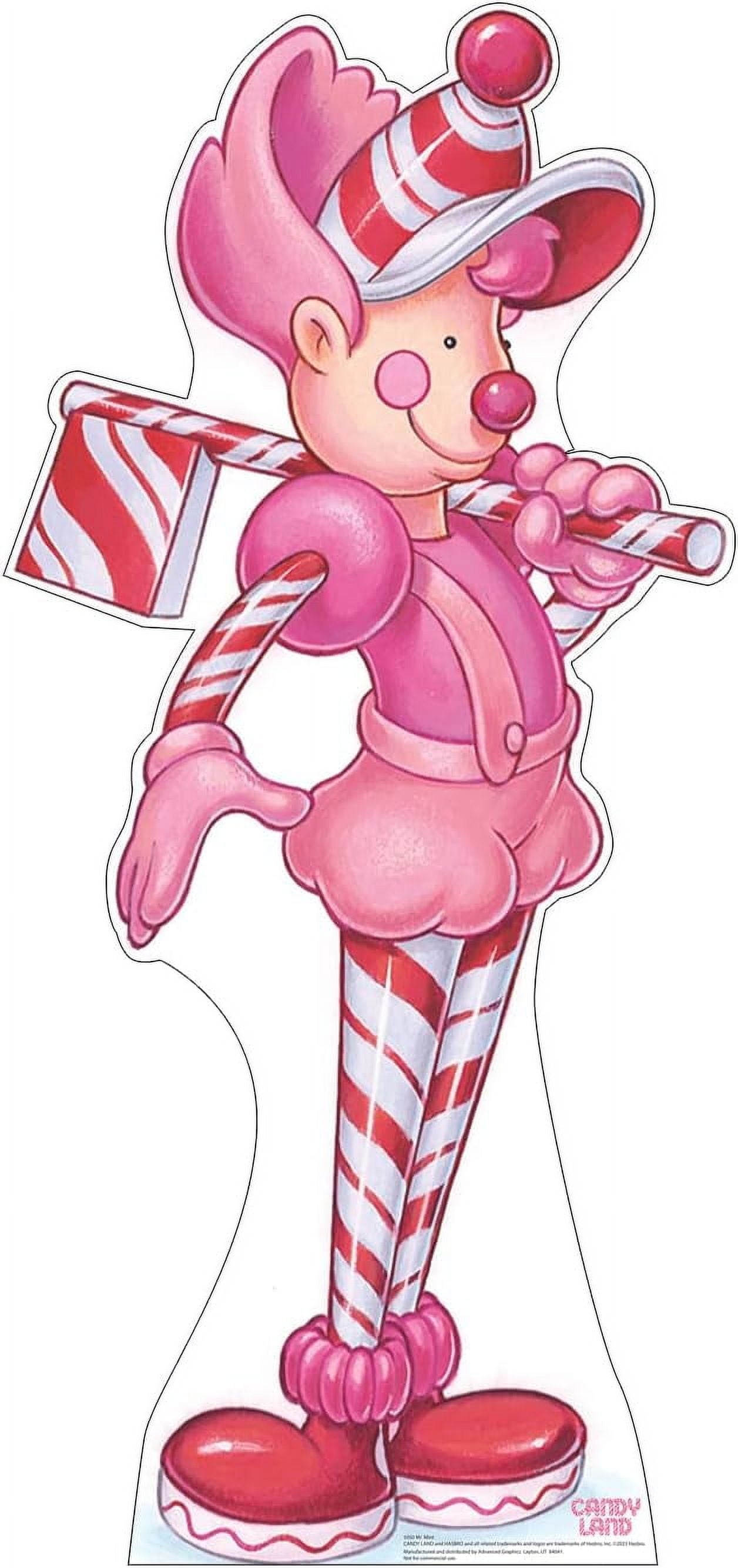 Mint Cardboard Cutout Standup Candy Land