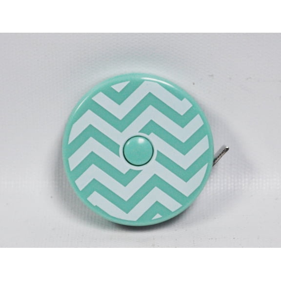 Mint Chevron 60 Inch Tape Measure