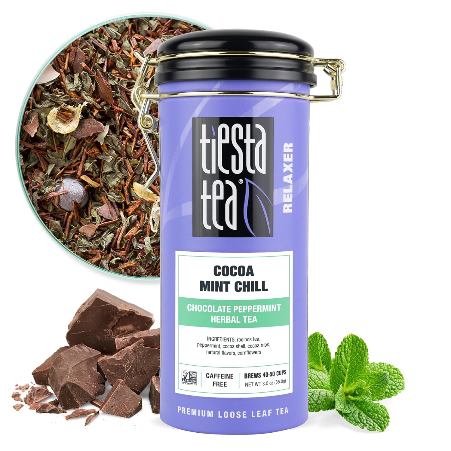 Mint Chill Chocolate Peppermint Premium Loose Leaf Blend