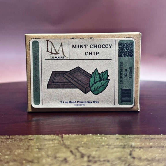 Soy Wax Melt: Mint Choccy Chip | Cool Sweet Aroma | Le Maire