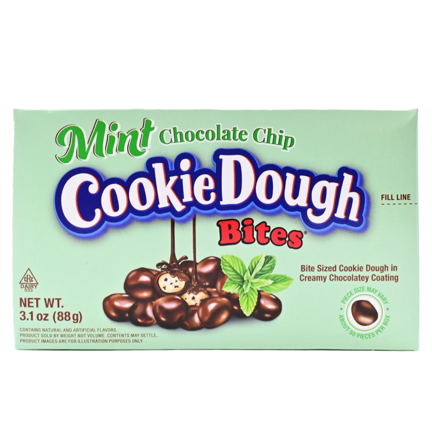 Mint Cookie Dough Bites