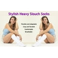 thumbnail image 1 of Mint Color Cotton Slouch Socks Shoe Size 5 to 11, 1 of 3