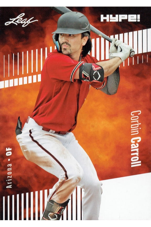 Mint Corbin Carroll 2023 Leaf HYPE! #109 Just 5000 Ever Made! Rookie Card Diamondbacks