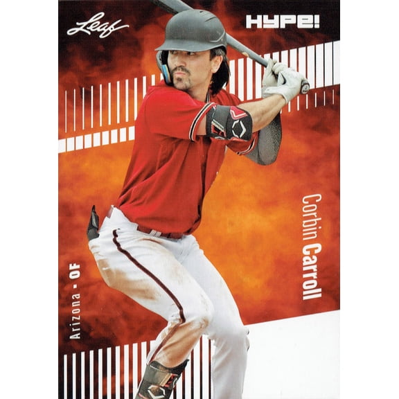 Mint Corbin Carroll 2023 Leaf HYPE! #109 Just 5000 Ever Made! Rookie Card Diamondbacks