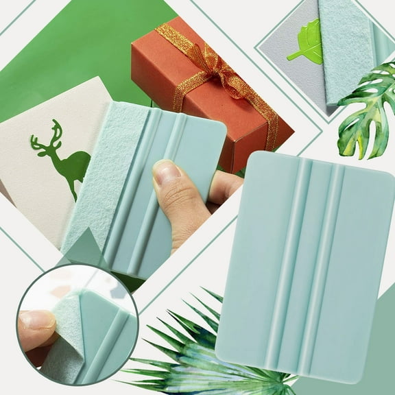 Mint Craft Vinyl Decal Smooth Application Squeegee Scraper Tool Applicator For Cricut Sign Sticker Graphic Making