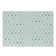 thumbnail image 1 of Mint Cutting Board, Polka Dots Hearts and Stripes Pattern Valentines Retro Love Art Design, Decorative Tempered Glass Cutting and Serving Board, Small Size, Almond Green, by Ambesonne, 1 of 1