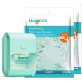 thumbnail image 1 of Mint Dental Flosser,252 Count Twin Line Shred Resistant Floss Picks Case,Portable Two Way Floss Dispenser,No Break Toothpicks Sticks,Flossers for Adults,Especially for Tight Teeth,Travel Floss(Green), 1 of 6
