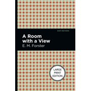 Mint Editions Large Print Library A Room with a View Large Print Edition, Paperback
