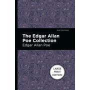Mint Editions Large Print Library The Edgar Allan Poe Collection Large Print Edition, Paperback