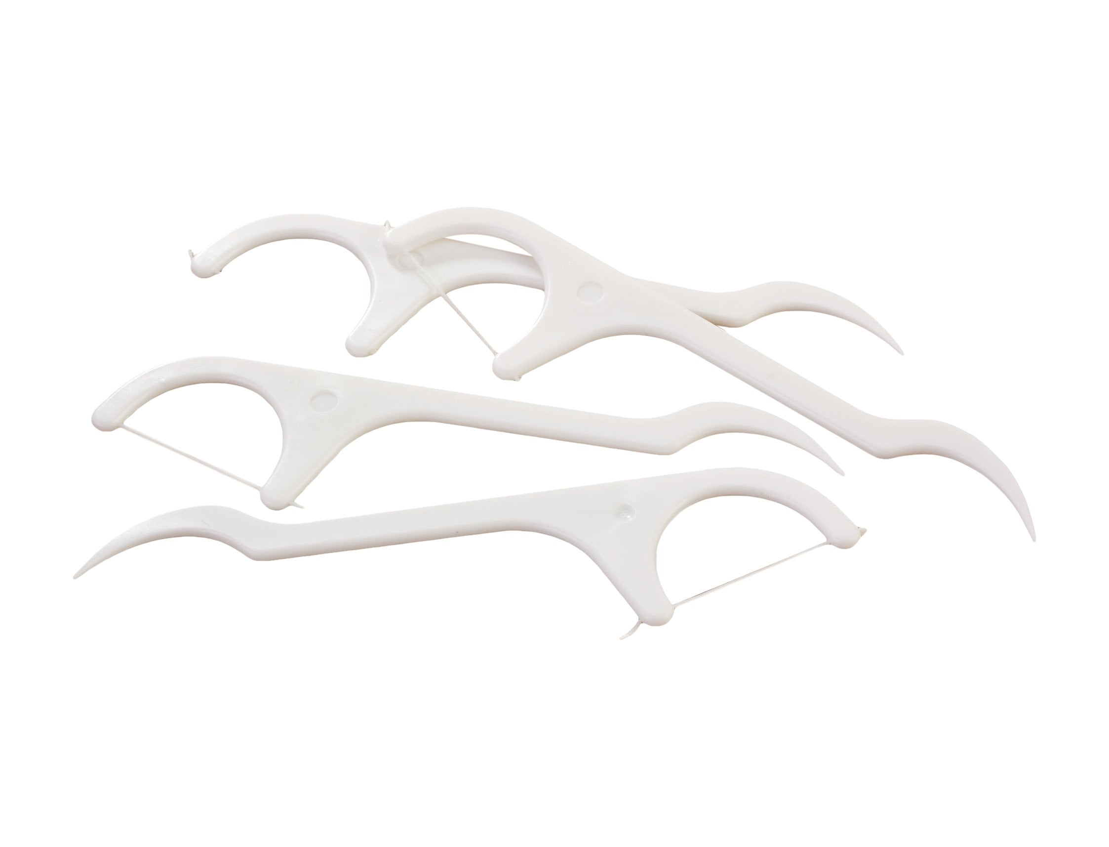 Mint Flavored Floss Picks, JMS2 Individually Wrapped, Bulk Pack Of 200