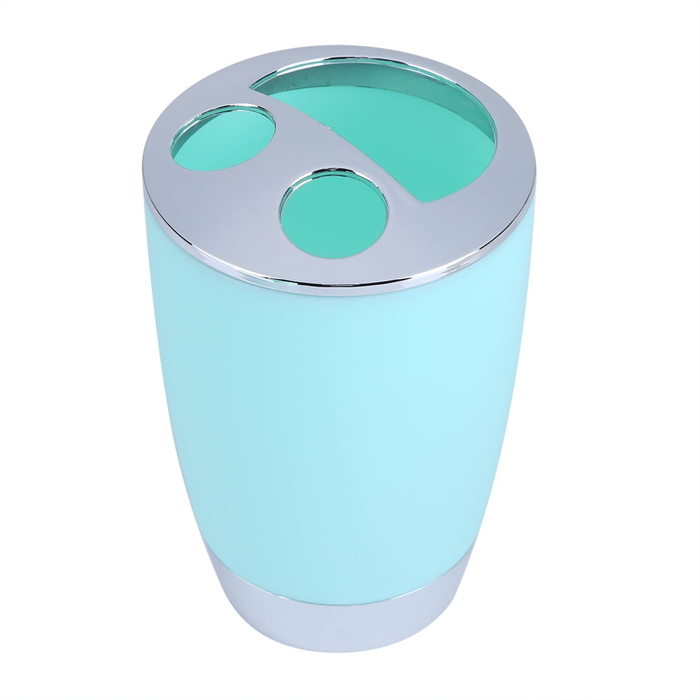 Mint Green Bathroom Accessories Set, 6Pcs Plastic Bathroom Accessory