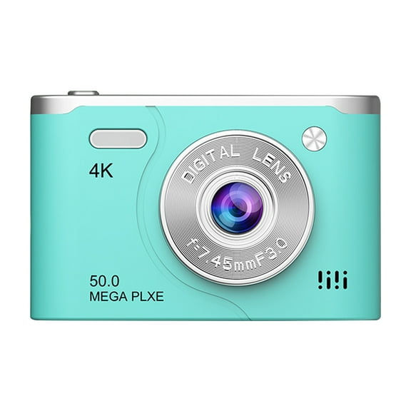 Mint Green Digital Camera 1080P Hd Photography Supports Up To 48Mp Electronic Stabilization 8X Digital Zoom Ccd Student Portable Camera Mint Green
