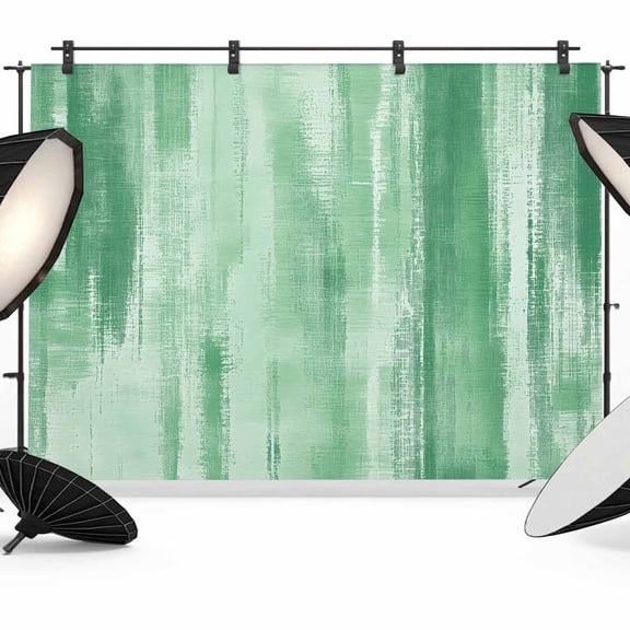 Mint Green Paint Backdrop for Photography, Modern Abstract Green Stripes Photo Backdrop Portrait Background Party Banner Photo Backgrounds for Studio Booth Props, 7x5ft