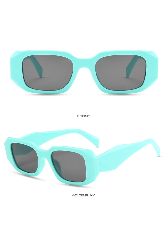 Mint Green Sunglasses Womens Accessories for Women PC Classic Retro Style UV400 Protection One Size