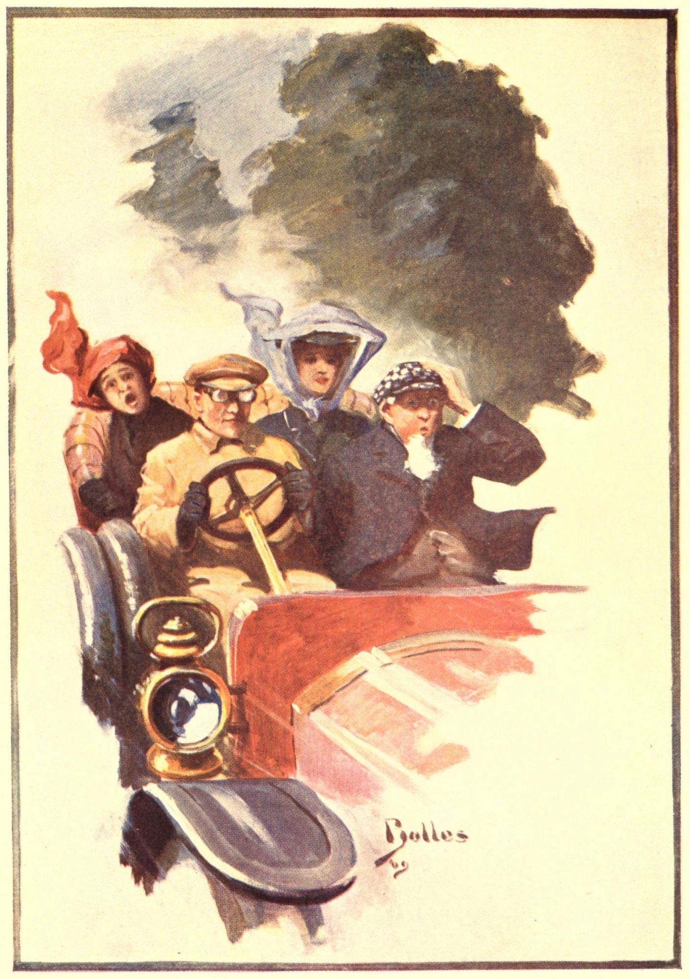Mint Julep 1909 Canvas Art - Reginald F Bolles (24 x 36)
