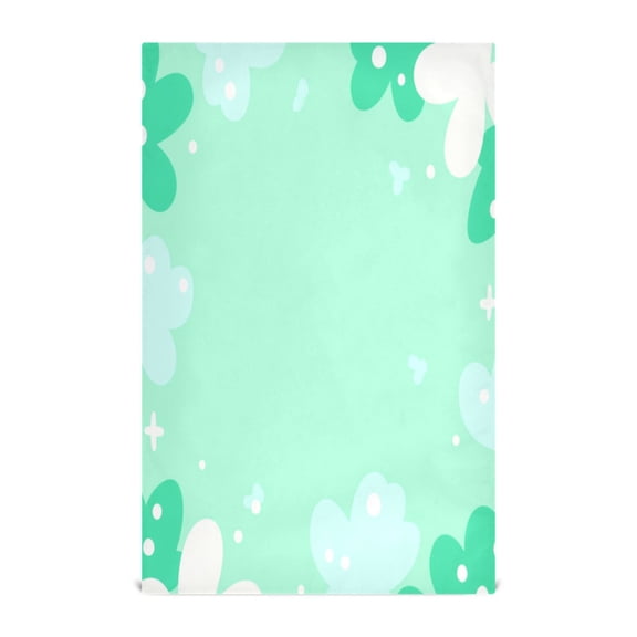 Mint Leaves Kitchen Towels Dishcloth Decorative Waffle Towels Multi Use Tea Towel Dish Cloths 28x18in