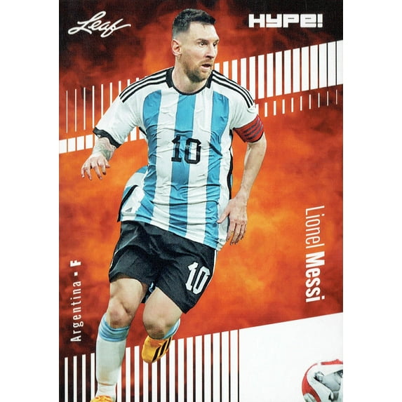Mint Lionel Messi 2023 Leaf HYPE! #130 Just 5000 Ever Made! Rare Trading Card Argentina