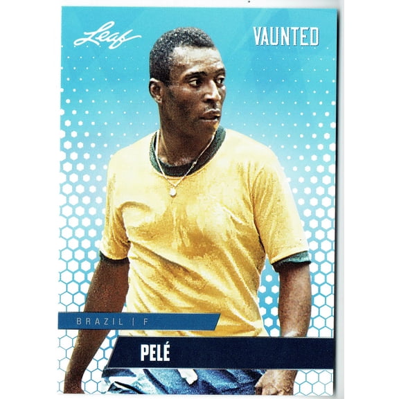 Mint Pele 2024 Leaf Vaunted #14V Debut Collection Rare Trading Card