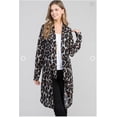thumbnail image 1 of Mint Plus Pink - Elegant Open Front Extended Length Cardigan - 2 Colors, Rayon Fabric, 1 of 5