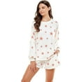 thumbnail image 1 of Mint Plus Pink - Women's Two Piece Sleepwear - Cozy, 6 Sizes, Round Neck, Machine Washable, 1 of 2