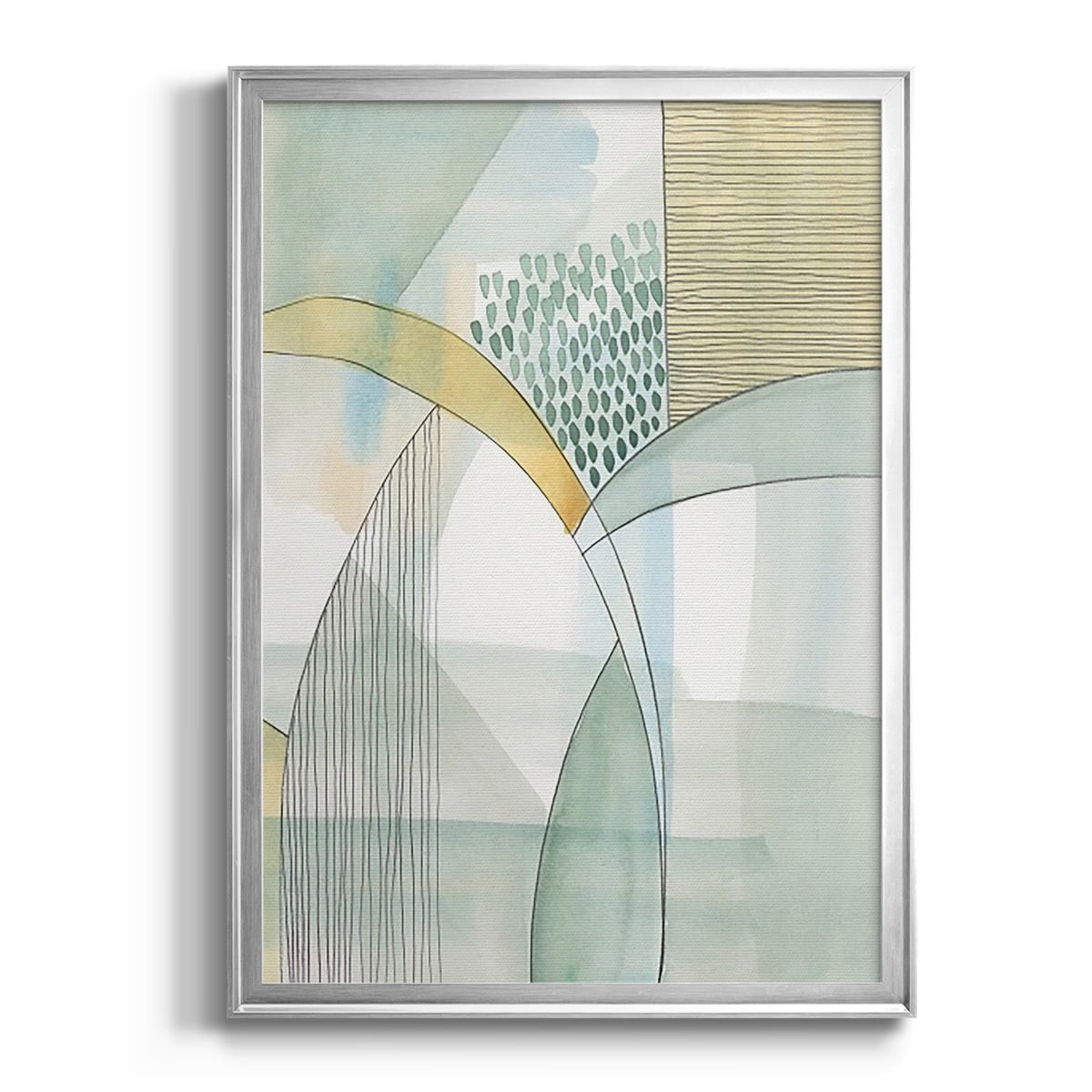 Mint Reflection I Premium Framed Print, in Gold, Black, or Silver - Ready to Hang