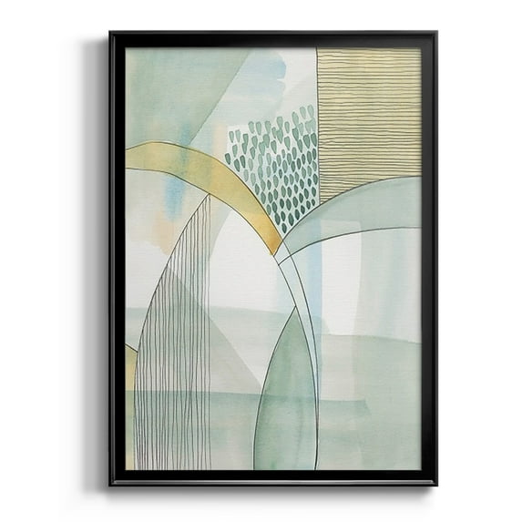 Mint Reflection I Premium Framed Print, in Gold, Black, or Silver - Ready to Hang