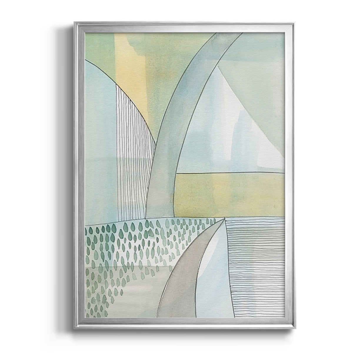 Mint Reflection II Premium Framed Print, in Gold, Black, or Silver - Ready to Hang