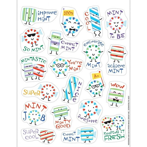 MINT STICKERS SCENTED