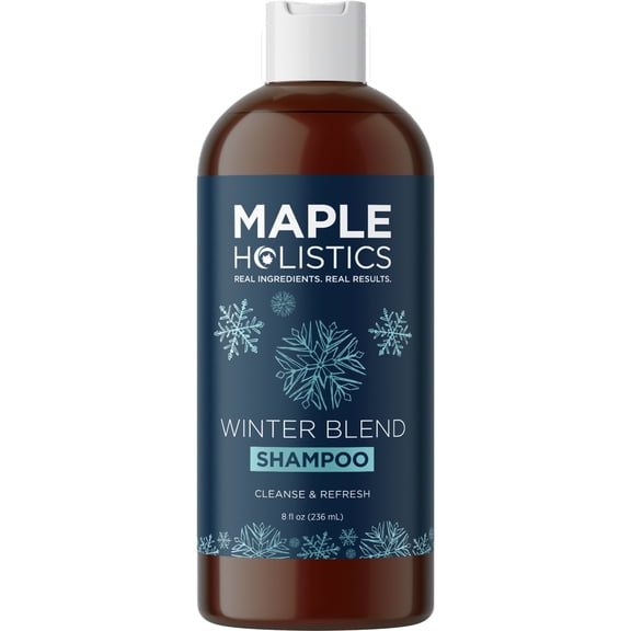 Sulfate Free Hard Water Shampoo - Deep Clarifying Shampoo for Build Up of Product and Minerals with Five Cleansing Mint Essential Oils for Replenishing Hydration and Hair Shine - Vegan & Cruelty Free
