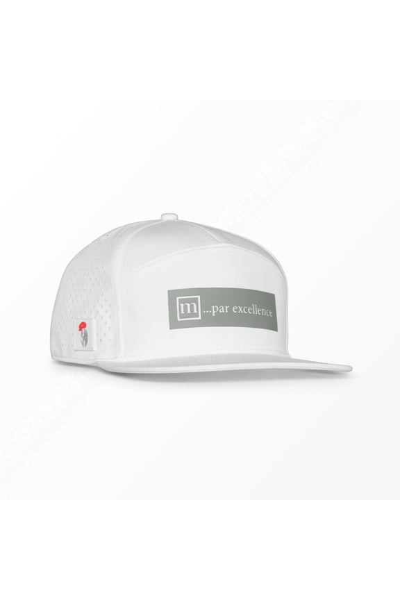 Sport Men’s Trucker Hat – Structured Mesh Baseball Cap for Men, Adjustable Snapback Performance Hat, Breathable Lightweight Classic Trucker Cap (White)