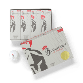 Mint Sport MintGOLF 12-Pack Golf Balls, Maximum Spin & Long Distance Straight Flight with Durable Cover