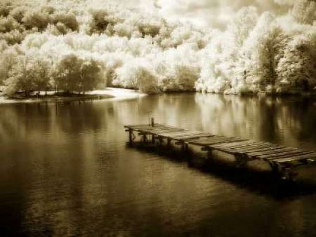 Mint Springs Lake IV Canvas Art - Alan Hausenflock (18 x 24)