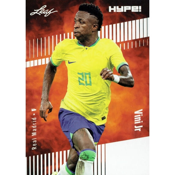 Mint Vinicius Vini Junior 2023 Leaf HYPE! #138 Just 5000 Ever Made! Trading Card