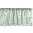 thumbnail image 1 of Mint Window Valance, Retro Style Polka Dots Motifs Nostalgic Hipster Style All Time Fashion Elements, Curtain Valance for Kitchen Bedroom with Rod Pocket, 54" X 18", Almond Green, by Ambesonne, 1 of 3