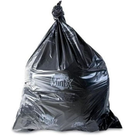 Mint-X 1.3 Mil Trash Bag, 33" x 46", 100 Count