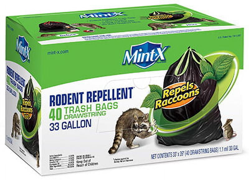 33 Gallon Rodent Repellent Trash Bags (40-Count)