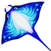 Mint's Colorful Life Devil Fish Kite for Kids Adults, Polyester Fabric & Fiberglass Frame