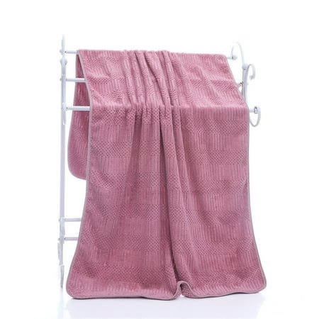 MintLimit 70*140cm Extra Large Premium Cotton Thick Soft Plush and Highly Absorbent Luxury Hotel & Spa Quality Bath Towel Purple*1