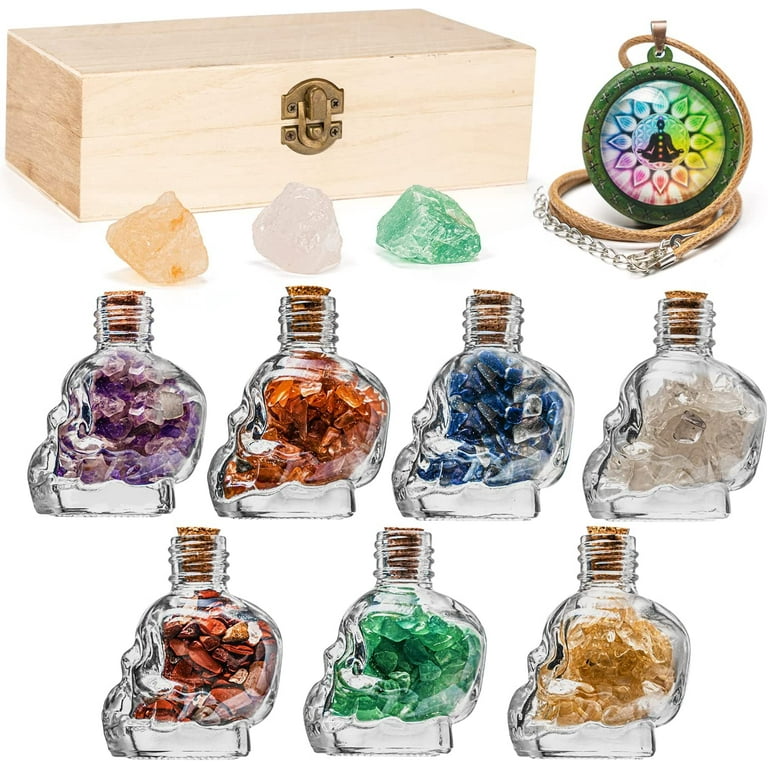 MintLimit Witchcraft Supplies in Skulls Bottles, Soulnioi Real