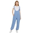thumbnail image 1 of MintLimit Women's Loose Suspender Trousers Wide Leg Overalls Jumpsuit Romper Harem Pants Plus Size, 1 of 4