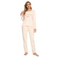 thumbnail image 1 of MintLimit Women's Pajamas Set Long Sleeve Shirt and Pants Sleepwear Nightwear Soft Pjs Lounge Sets Pjs, 1 of 4