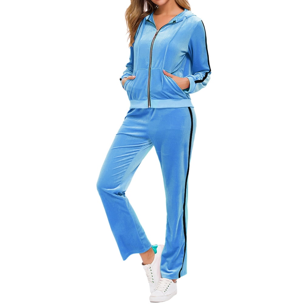 Yeshire Women's 2-Piece Pajama Set - Turtleneck Pullover & Pants Loungewear, Polyester Spandex Tracksuit - View #10