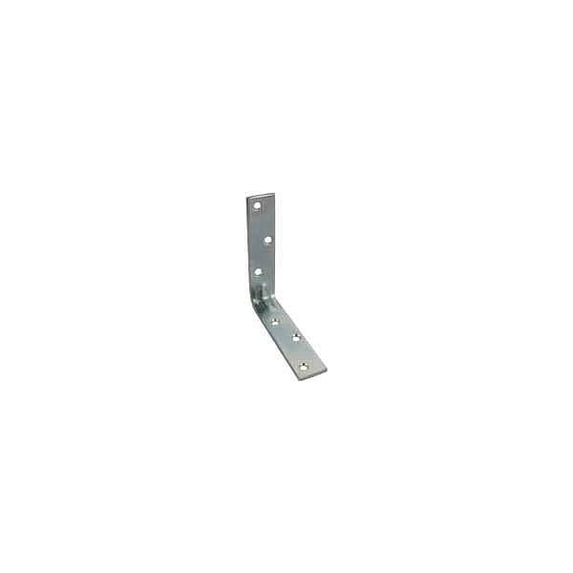 Mintcraft CB-Z08-013L Corner Brace, 8 in L x 1-1/8 in W, Zinc Plated per 5 EA