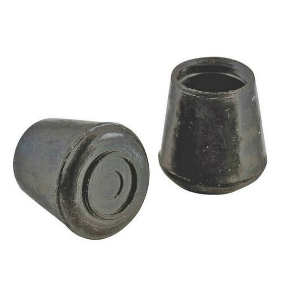 Mintcraft FE-50636 Rubber Leg Tips, Black, 4/CD
