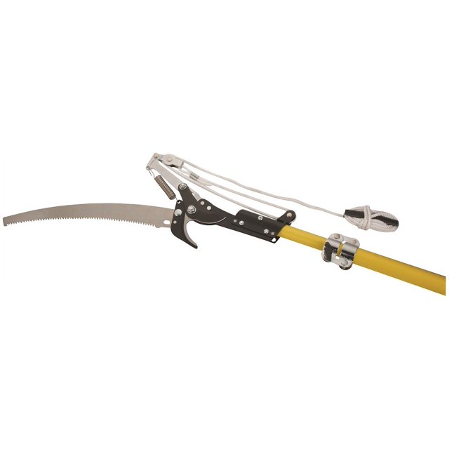 Mintcraft GS2103C Tree Pole Pruners, 11/4 Cu In, 12 Ft Fiberglass